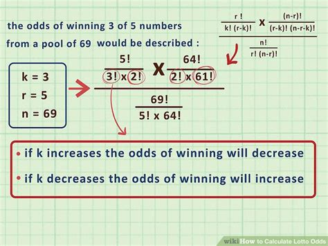 how to calculate odds of winning lottery|How to Calculate Lottery Probability .